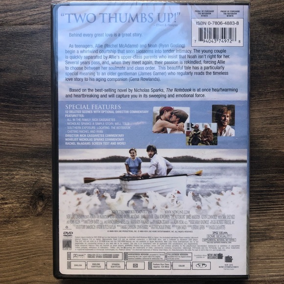 The Notebook DVD - Picture 2 of 7
